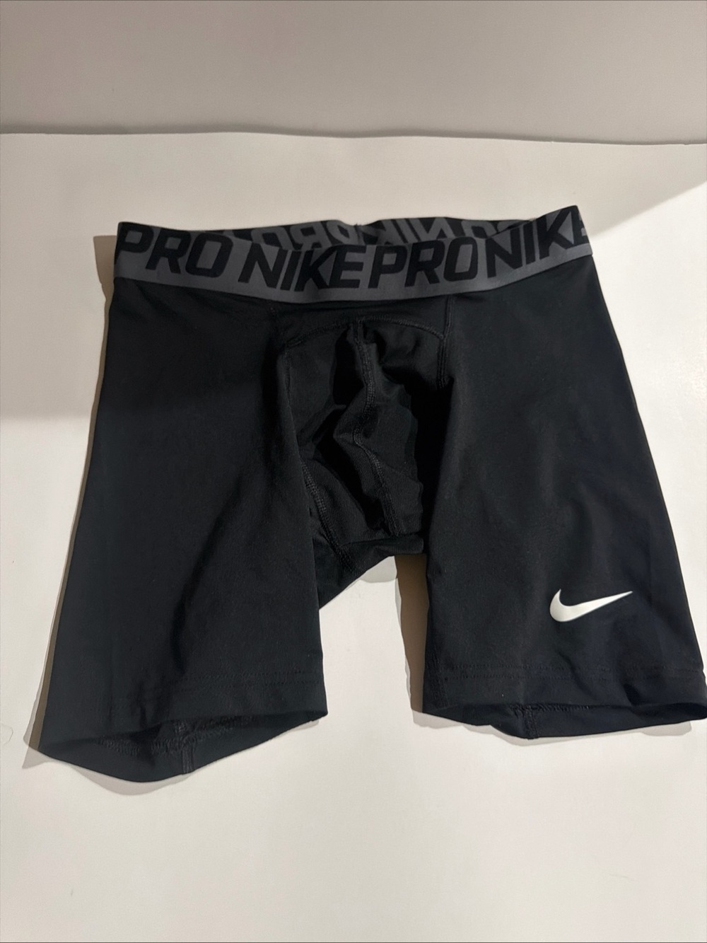 Nike Pro Black Dri FIT Compression Shorts 6" Mens M ACTIVE Gym Workout